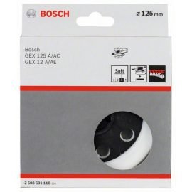 Bosch Csiszolótányér puha, 125 mm
