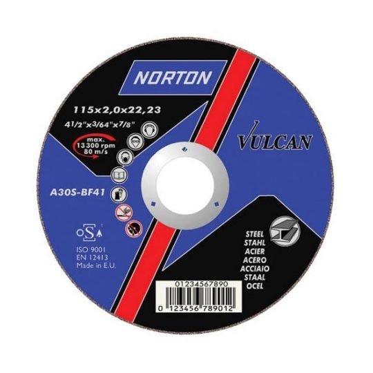 Norton Vulcan Fém tisztítókorong 115 x 6,4 mm