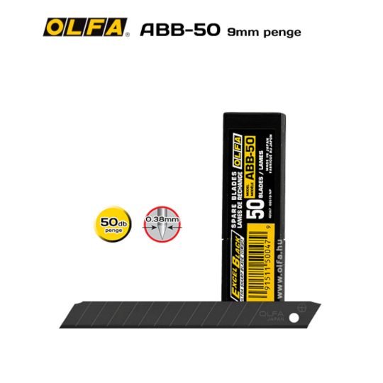 Olfa ABB-50 - 9mm-es Standard tördelhető penge