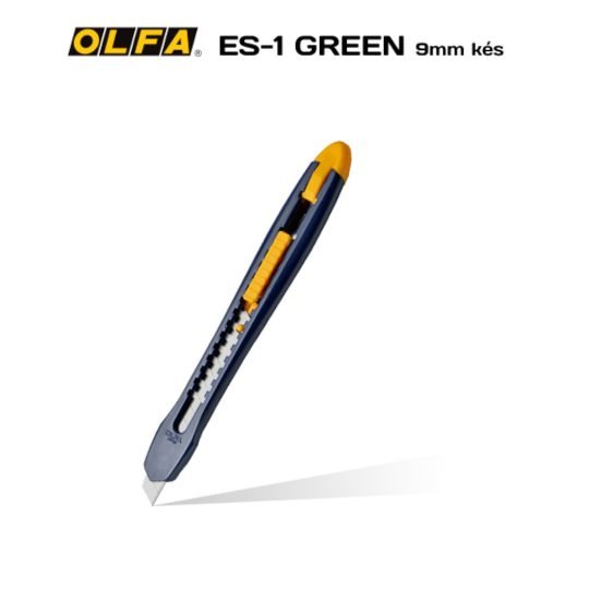 Olfa ES-1/Green - 9mm-es standard kés / sniccer