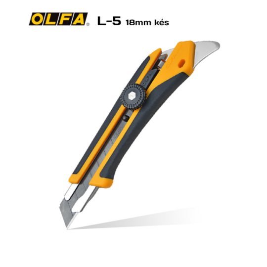 Olfa L-5 18mm-es standard kés / sniccer