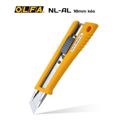 Olfa NL-AL 18mm-es standard kés / sniccer