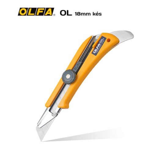 Olfa OL 18mm-es standard kés / sniccer