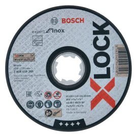 Bosch X-LOCK Expert for Inox Egyenes Vágótárcsa 125 x 1 mm