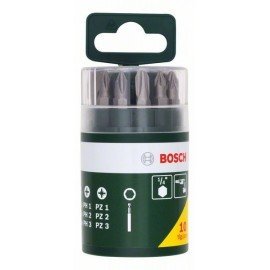 Bosch 10 részes csavarozófej-készlet