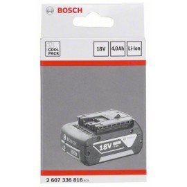 Bosch 18 V-os betolható akkuegység Heavy Duty (HD), 4,0 Ah, Li-ion, GBA M-C