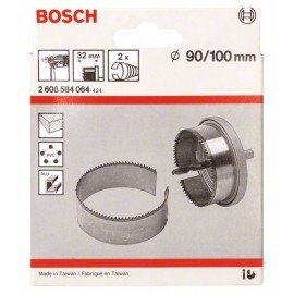 Bosch 2 részes körkivágó készlet 90; 100 mm