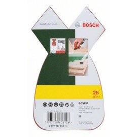 Bosch 25 részes csiszolólapkészlet multicsiszolóhoz, 80-as, 120-as, 180-as szemcseméret