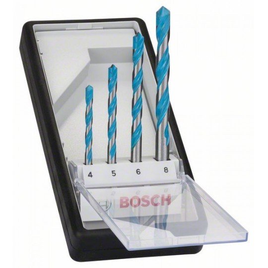 Bosch 4 részes Robust Line CYL-9 Multi Construction többcélú fúrókészlet 4; 5; 6; 8 mm