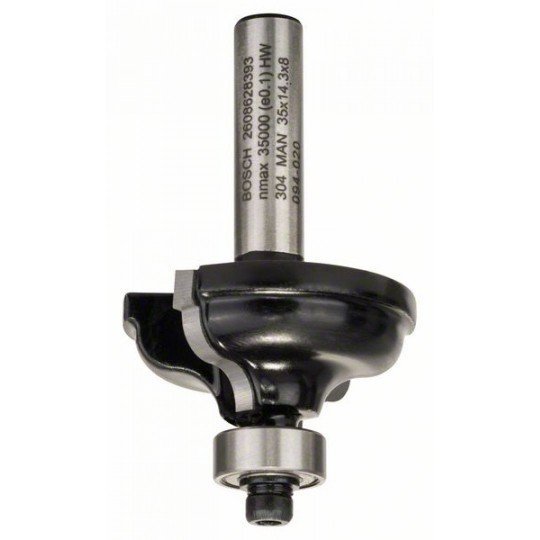 Bosch „A“ profilmarók 8 mm, R1 4,8 mm, B 11 mm, L 14,3 mm, G 57 mm