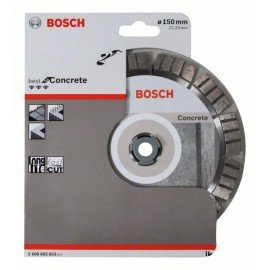 Bosch Best for Concrete gyémánt darabolótárcsák 150 x 22,23 x 2,4 x 12 mm
