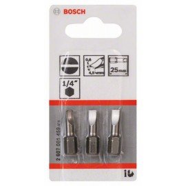 Bosch Csavarozófej, extra kemény S 0,6x4,5, 25 mm