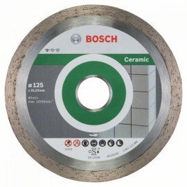 Bosch Gyémánt darabolótárcsa, Standard for Ceramic kivitel 125 x 22,23 x 1,6 x 7 mm