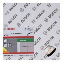 Bosch Gyémánt darabolótárcsa, Standard for Ceramic kivitel 125 x 22,23 x 1,6 x 7 mm