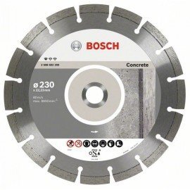 Bosch Gyémánt darabolótárcsa, Standard for Concrete kivitel 230 x 22,23 x 2,3 x 10 mm