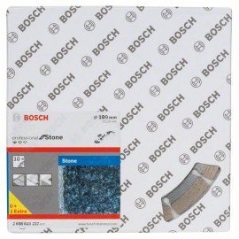 Bosch Gyémánt darabolótárcsa, Standard for Stone kivitel 180 x 22,23 x 2 x 10 mm