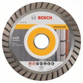 Bosch Gyémánt darabolótárcsa, Standard for Universal Turbo kivitel 125 x 22,23 x 2 x 10 mm