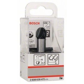 Bosch Homorulatmarók 12 mm, R1 8 mm, D 16 mm, L 12,7 mm, G 54 mm