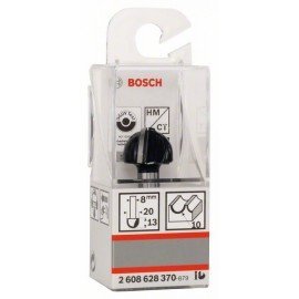 Bosch Homorulatmarók 8 mm, R1 10 mm, D 20 mm, L 12,4 mm, G 46 mm