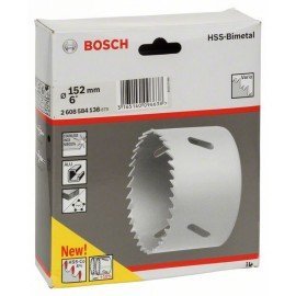 Bosch HSS-bimetál körkivágó standard adapterekhez 152 mm, 6"