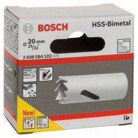 Bosch HSS-bimetál körkivágó standard adapterekhez 20 mm, 25/32"