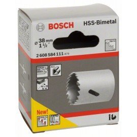 Bosch HSS-bimetál körkivágó standard adapterekhez 38 mm, 1 1/2"