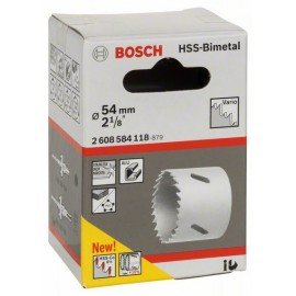 Bosch HSS-bimetál körkivágó standard adapterekhez 54 mm, 2 1/8"