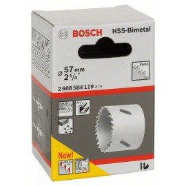 Bosch HSS-bimetál körkivágó standard adapterekhez 57 mm, 2 1/4"