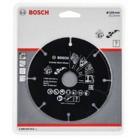 Bosch Keményfém darabolótárcsa, Multi Wheel 125 mm; 1 mm; 22,23 mm