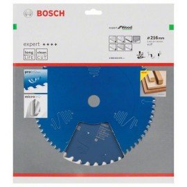 Bosch Körfűrészlap, Expert for Wood 216 x 30 x 2,4 mm, 40