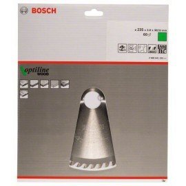 Bosch Körfűrészlap, Optiline Wood 235 x 30/25 x 2,8 mm, 60