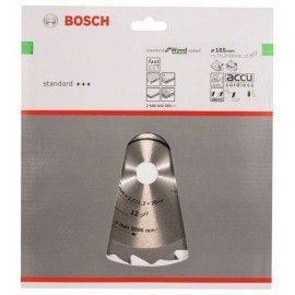Bosch Körfűrészlap, Speedline Wood 165 x 20/16 x 1,7 mm, 12