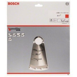 Bosch Körfűrészlap, Speedline Wood 235 x 30/25 x 2,6 mm, 30