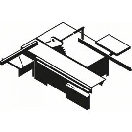 Bosch Körfűrészlap, Top Precision Best for Laminated Panel Abrasive 250 x 30 x 3,2 mm, 48