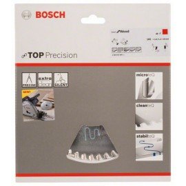 Bosch Körfűrészlap, Top Precision Best for Wood 165 x 20 x 1,8 mm, 48