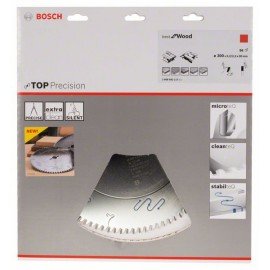 Bosch Körfűrészlap, Top Precision Best for Wood 300 x 30 x 3,2 mm, 96