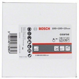 Bosch Lamellás csiszolóhenger filccel 19 mm, durva, 100 mm, 100 mm