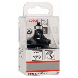 Bosch Lekerekítő marók 8 mm, R1 12 mm, L 19 mm, G 60 mm