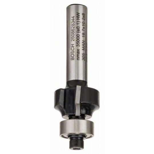 Bosch Lekerekítő marók 8 mm, R1 3 mm, L 10,2 mm, G 53 mm
