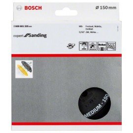 Bosch Multiloch csiszolótányér közepes, 150 mm