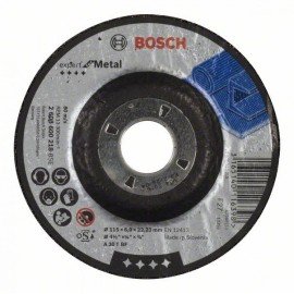 Bosch Nagyolótárcsa, hajlított, Expert for Metal A 30 T BF, 115 mm, 6,0 mm