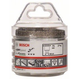 Bosch Száraz gyémántfúrók, Dry Speed Best for Ceramic 75 x 35 mm