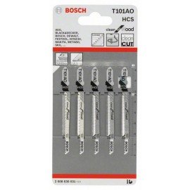 Bosch Szúrófűrészlap T 101 AO Clean for Wood