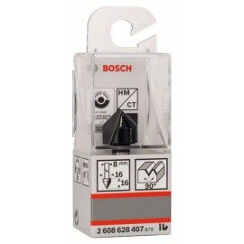 Bosch V-horonymaró 8 mm, D1 16 mm, L 16 mm, G 45 mm, 90°