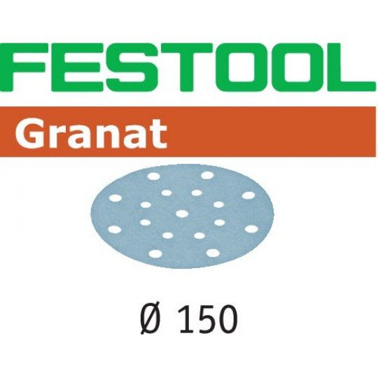 Festool Csiszolópapír STF D150/16 P220 GR/100